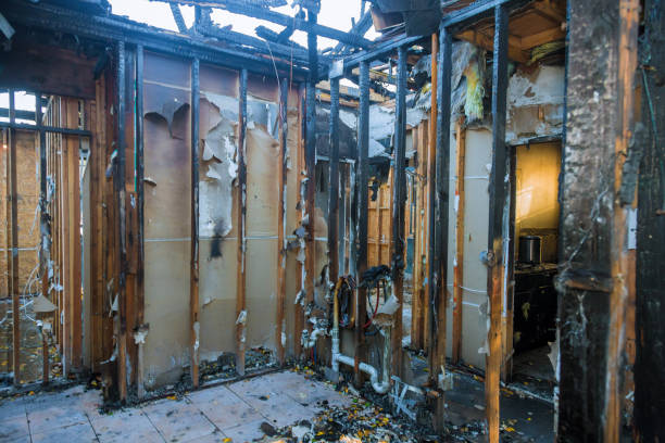 Professional Smoke Damage Removal technician working in Willoughby Hills, OH